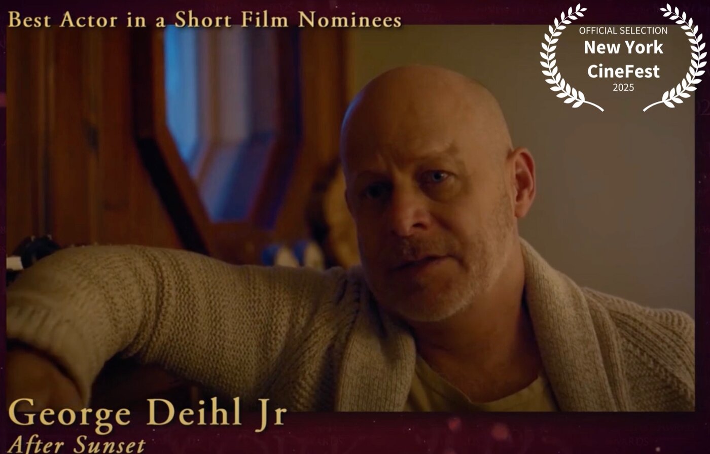 Best Actor in a Short Film Nominee &mdash; George Deihl Jr, After Sunset